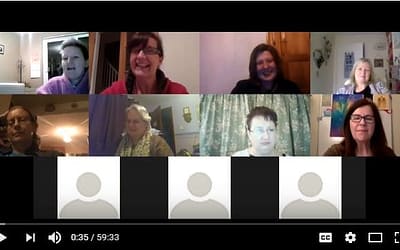 Being Interviewed by Debra Simmons for the Lovely People Webinar