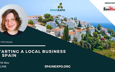 Speaking at SPAINEXPO about starting a local business in Spain