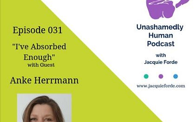 Talking To Jacquie Forde For Her Unashamedly Human Podcast