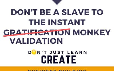 Don't Be a Slave to the Instant Validation Monkey