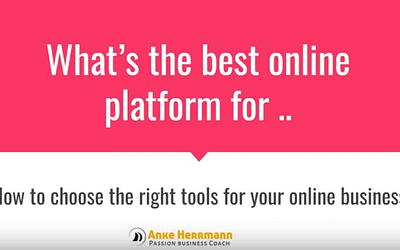 What's the best online platform for your course, community, product etc.