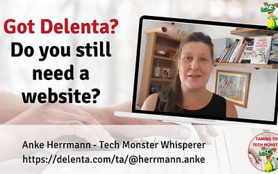 Got Delenta? Do You Still Need a Website?