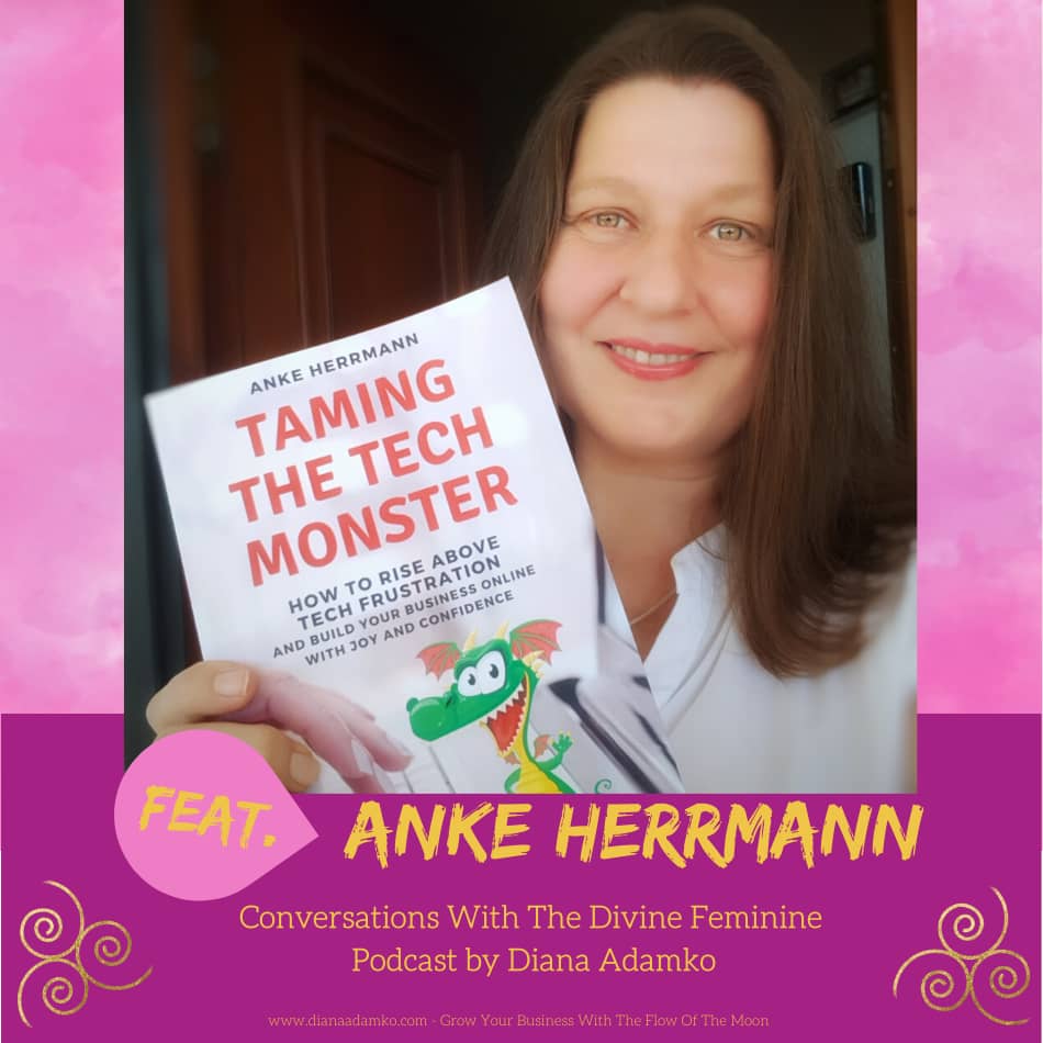 Being a guest on the Conversations with the Divine Feminine Podcast with Diana Adamko